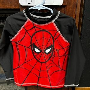 Marvel Spider-Man 3T swim shirt